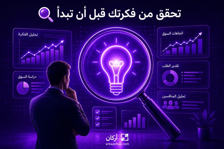 كيف تحقق من فكرتك قبل أن تبدأ مشروعك؟